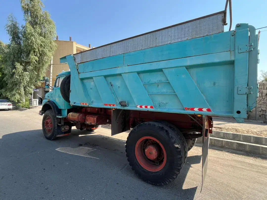 بنز کمپرس تک|خودرو سنگین|بم, |دیوار