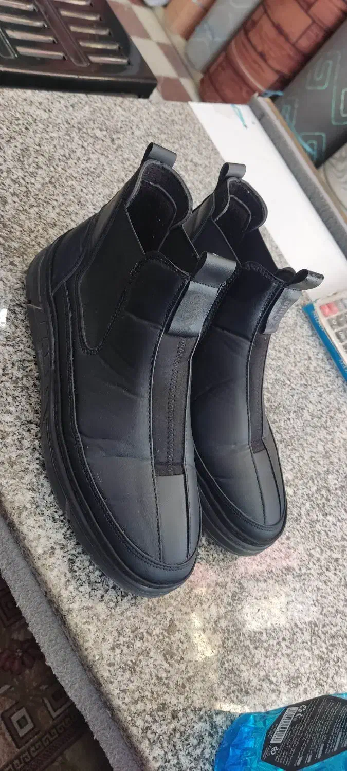 کفش نیم بوت مردانه چرمی|کیف، کفش، کمربند|اسدآباد, |دیوار