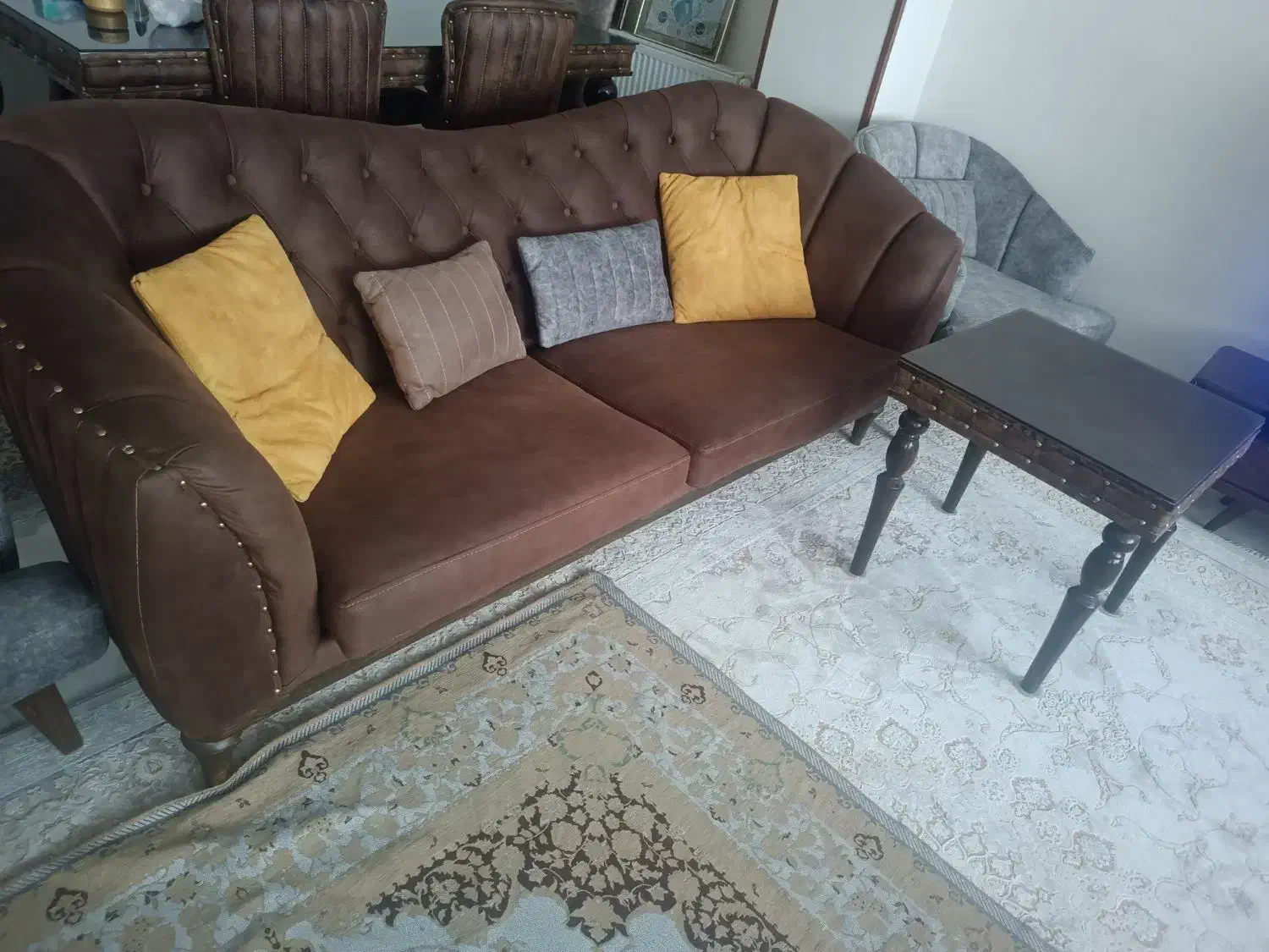 ۲ دست مبل راحتی ۸ نفره در حد آکبند|مبلمان خانگی و میز عسلی|کرج, شهرک بهداری|دیوار