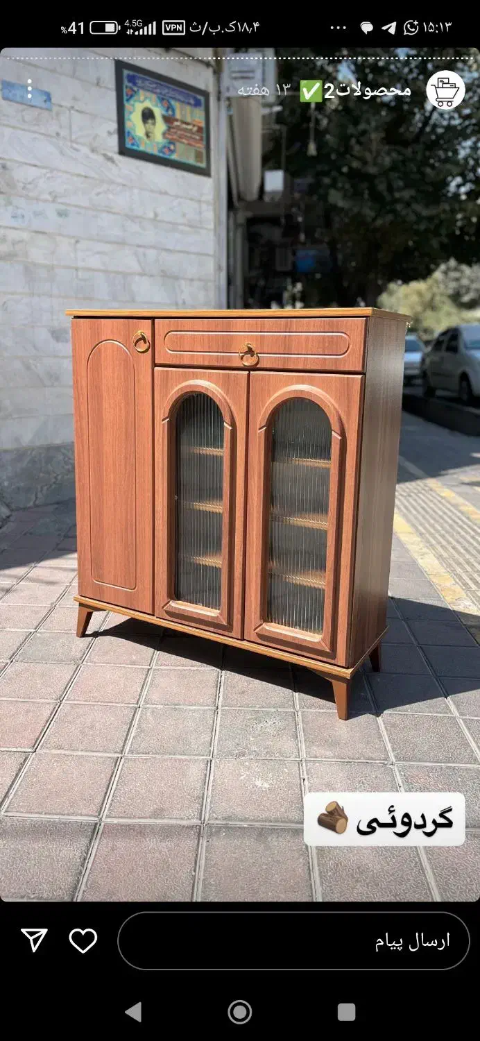 دنیای جاکفشی و اینه کنسول|بوفه، ویترین، کنسول|کرمانشاه, |دیوار