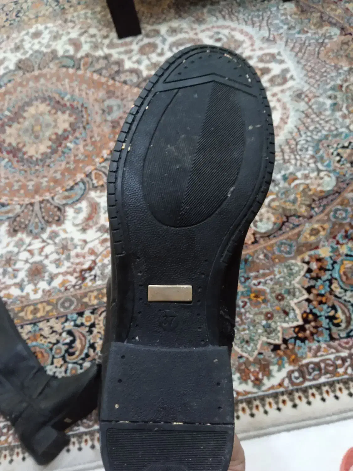 فروش پوتین چرم سالم|کیف، کفش، کمربند|رشت, نیروی دریایی|دیوار