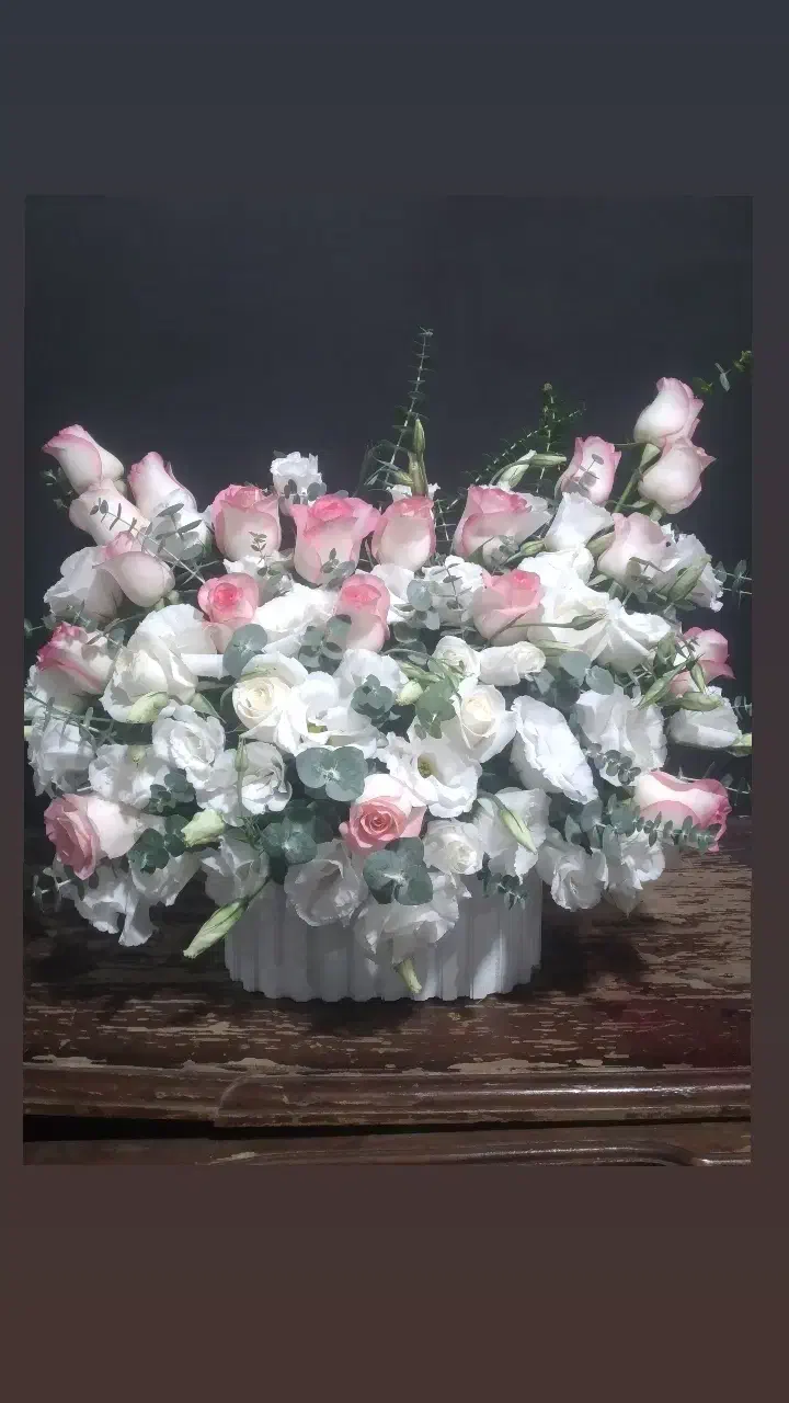 دسته گل سبد گل برای روز دختر|گل و گیاه طبیعی|شاهین‌شهر, عطار|دیوار