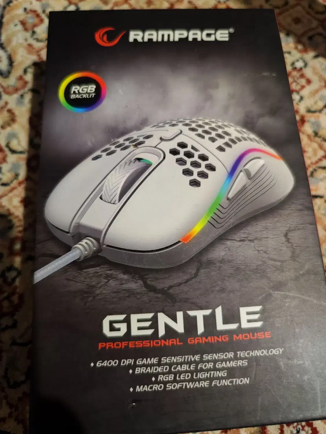 موس گیمینگ gentle|قطعات و لوازم جانبی رایانه|تهران, تهرانپارس شرقی|دیوار