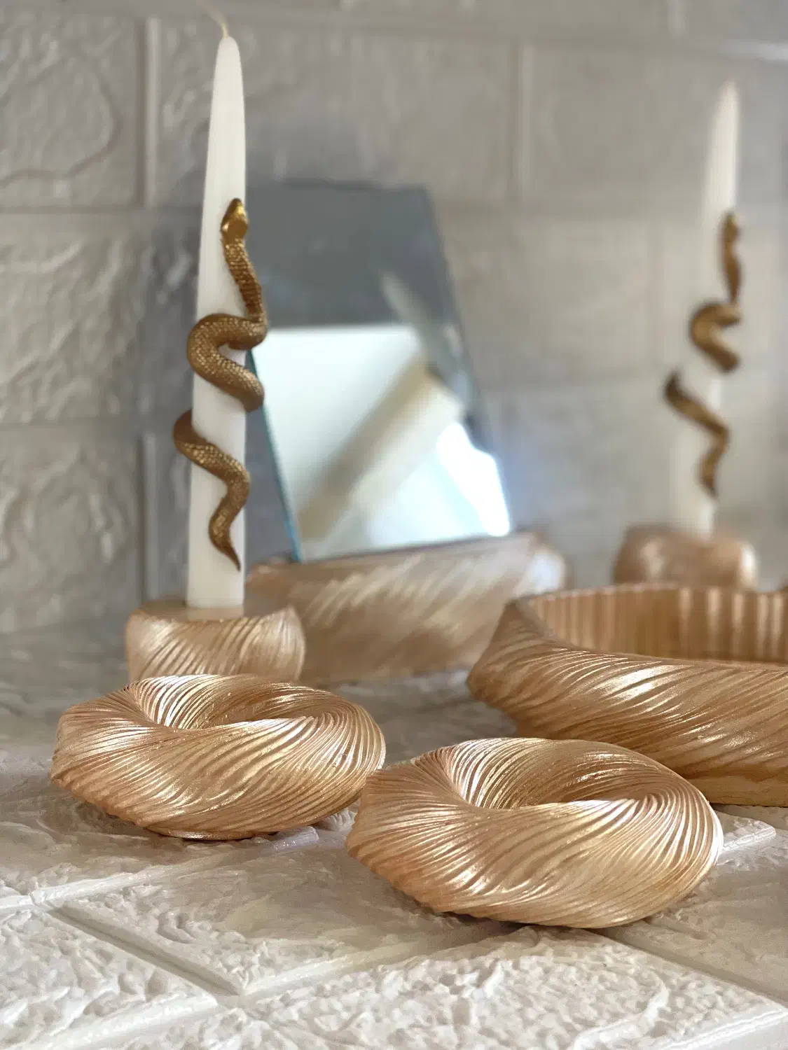 هفتسین گیسو|ظروف سرو و پذیرایی|نقده, |دیوار