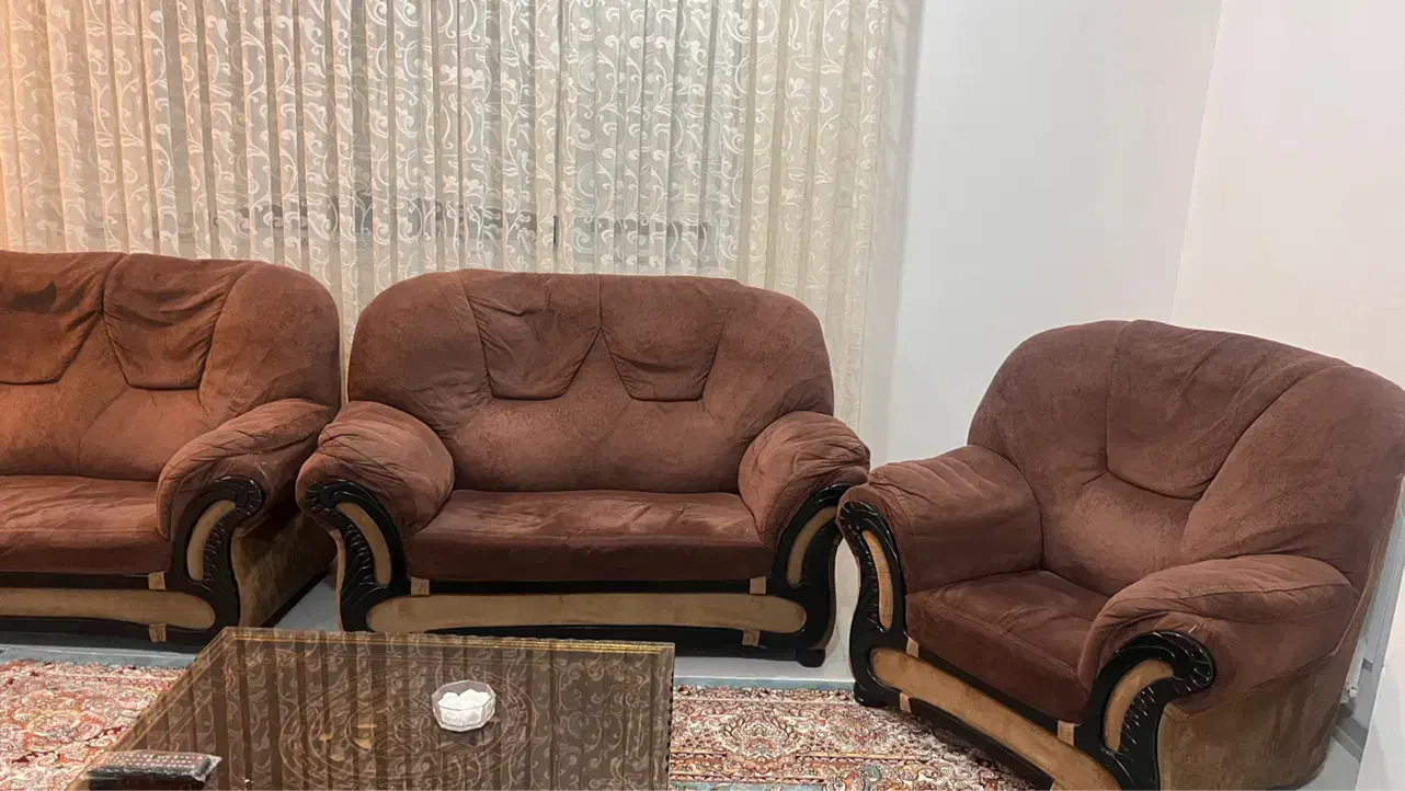 مبل ۷نفره|مبلمان خانگی و میز عسلی|دورود, |دیوار