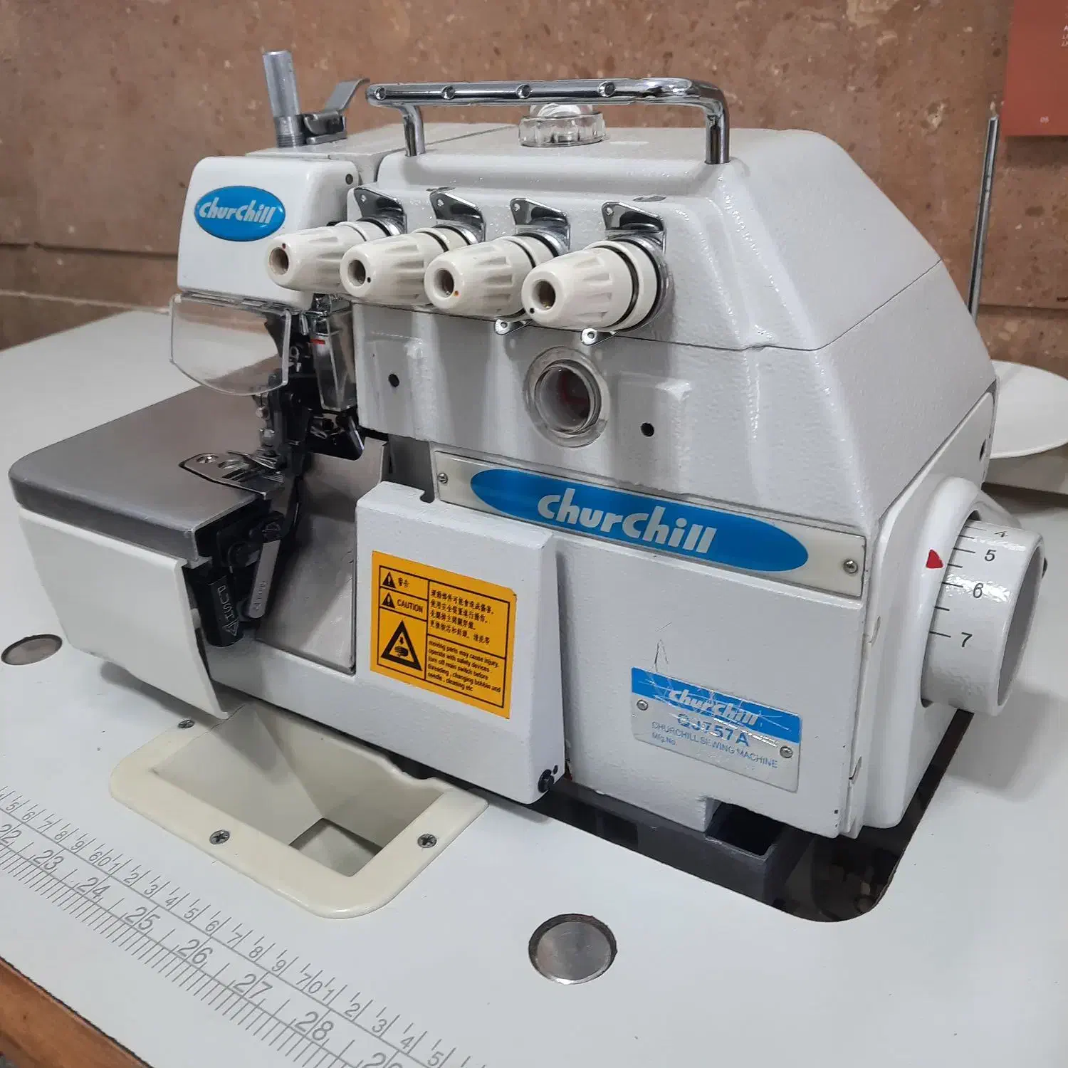 چرخ زیگزال پنج نخ برند چرچیل|چرخ خیاطی و ریسندگی|بوکان, |دیوار