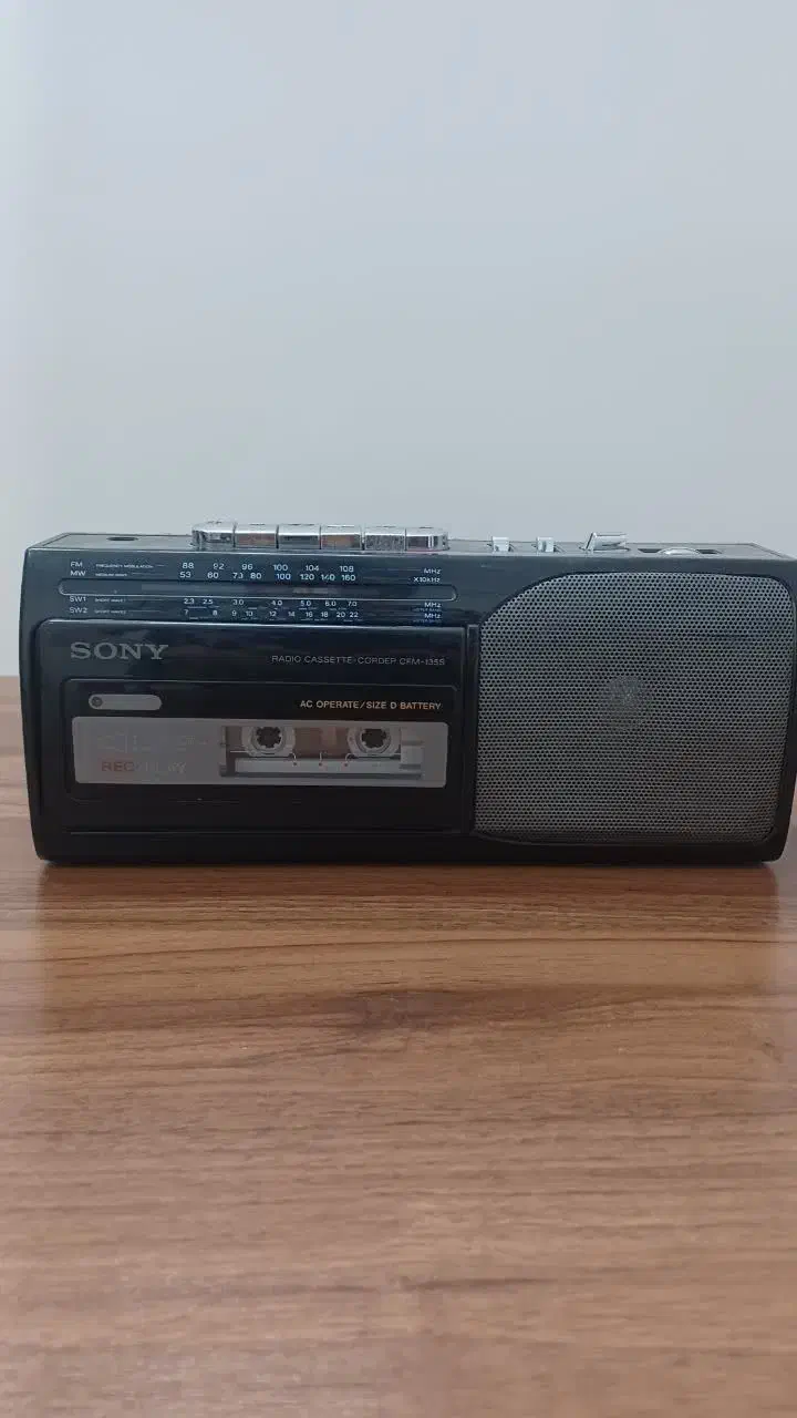 رادیو ضبط سونی|کلکسیون اشیاء عتیقه|قم, بنیاد|دیوار