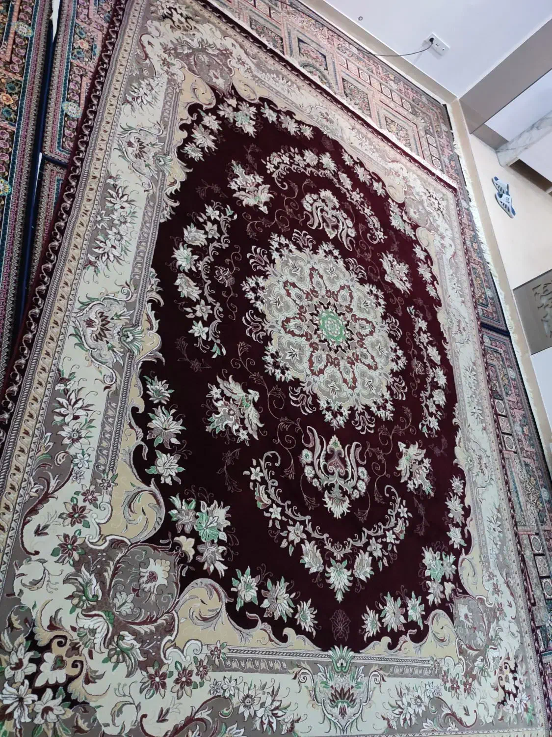 فرش 12متری|فرش|قروه, |دیوار