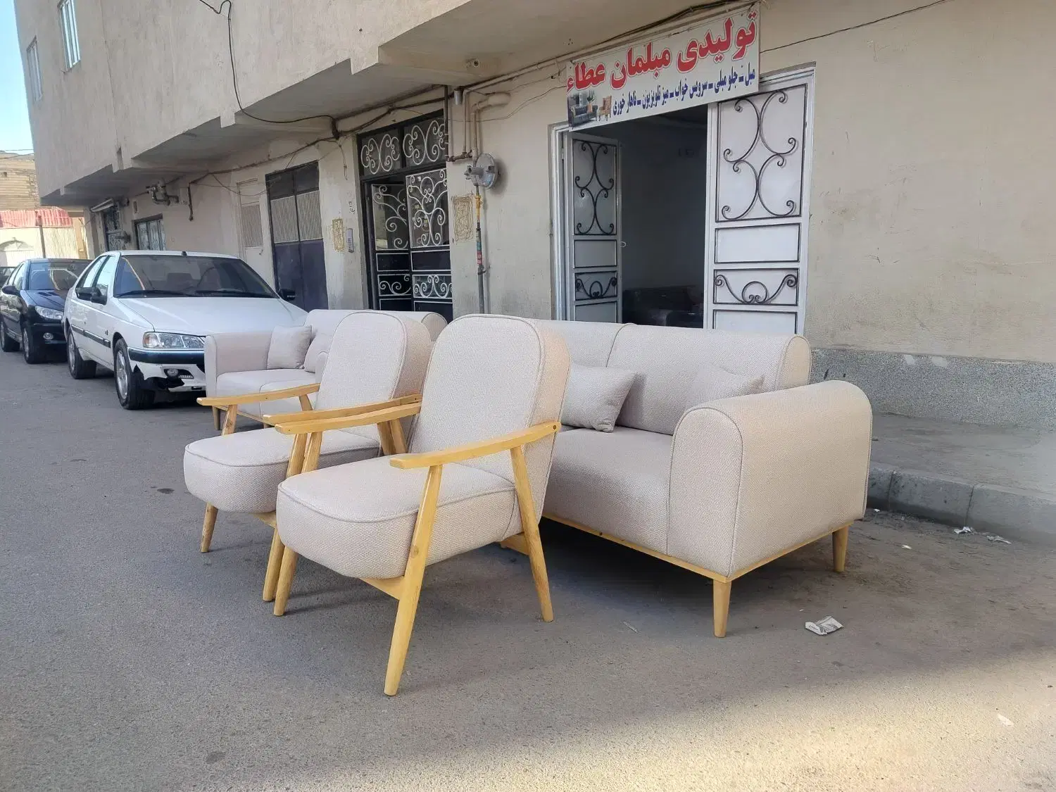 مبل کد 2020آماده تحویل با رنگ بندی در مبلمان عطا|مبلمان خانگی و میز عسلی|تبریز, |دیوار