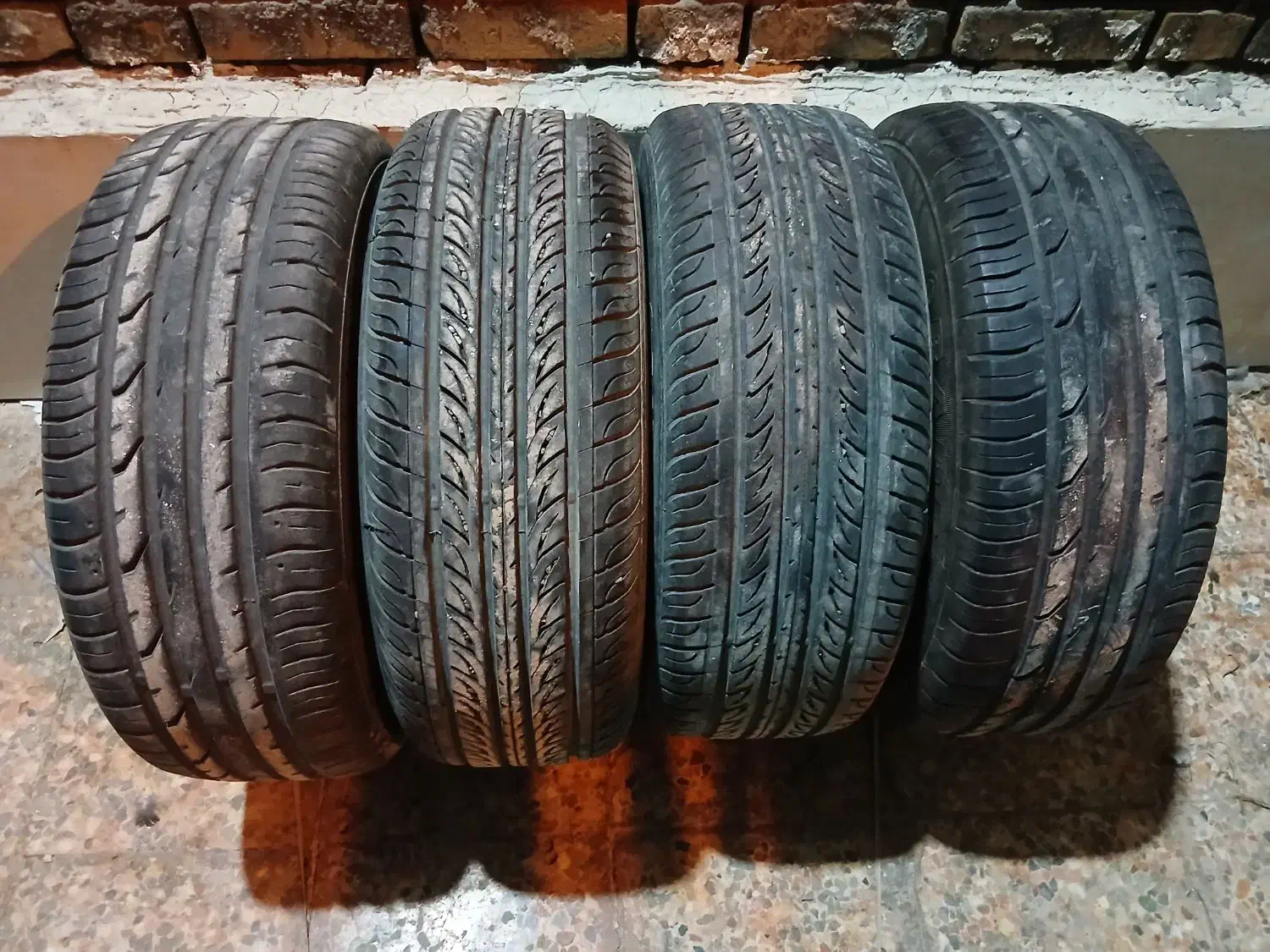 چهار حلقه لاستیکه 15|قطعات یدکی و لوازم جانبی|کارون, |دیوار