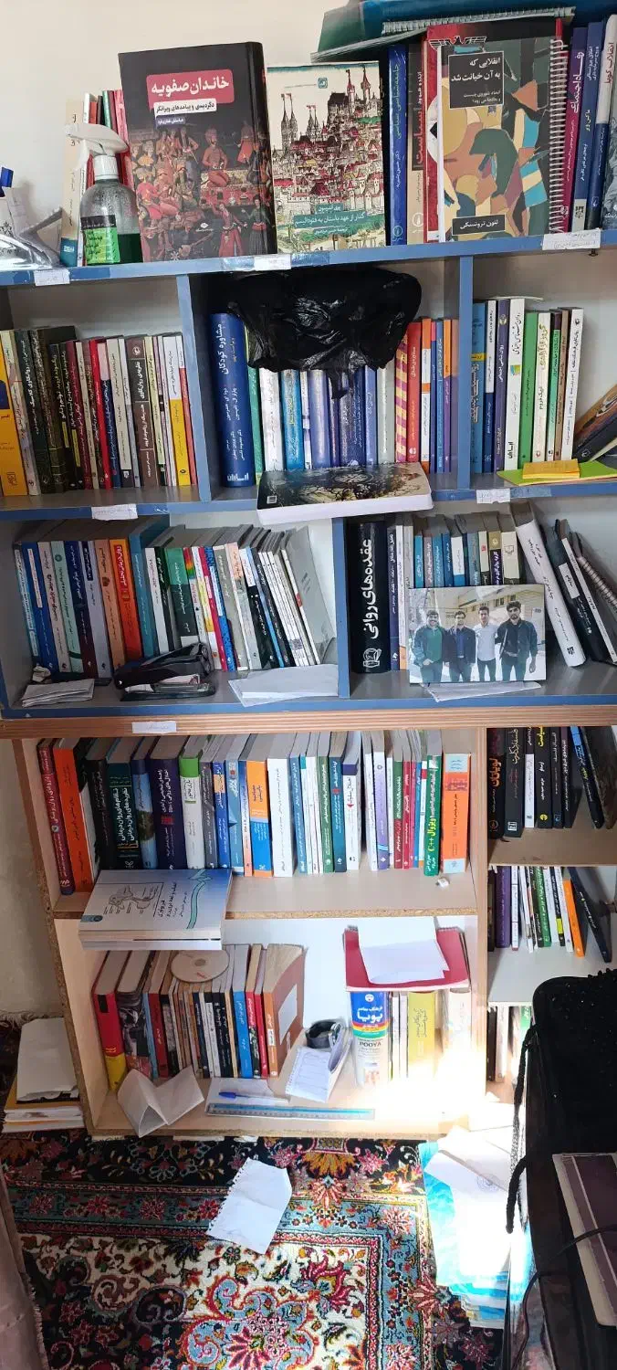 فروش دو قفسه کتابخانه|کتابخانه، شلف، قفسه‌های دیواری|کرمانشاه, |دیوار