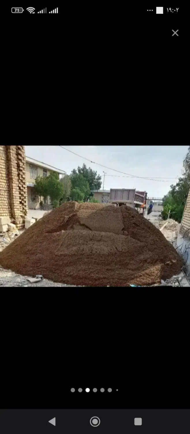 فروش عمده ماسه و صدف وقلوه|عمده‌فروشی|آبادان, |دیوار