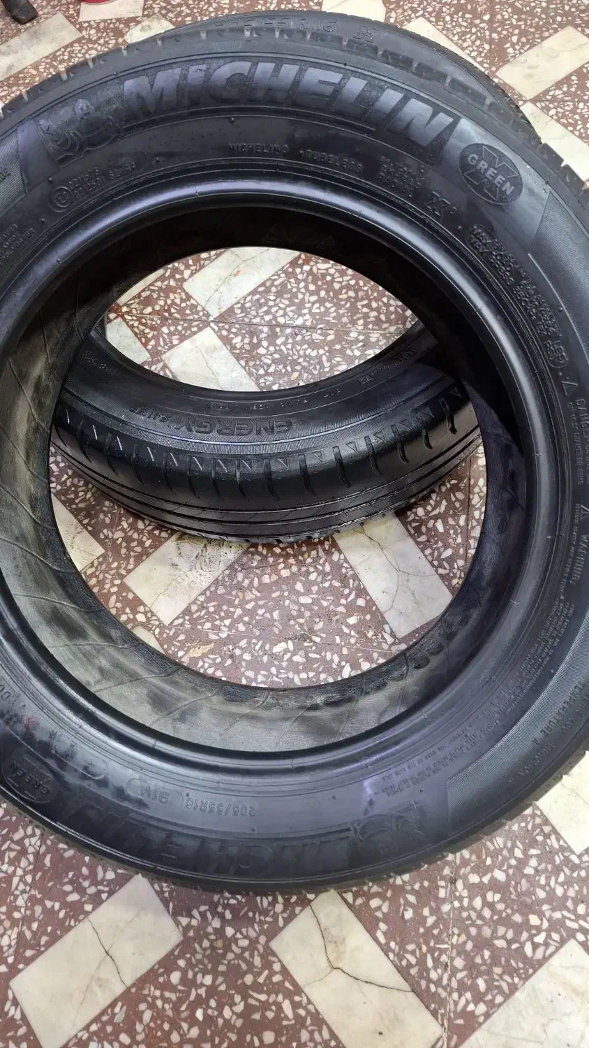 لاستیک میشلن 205.55.16|قطعات یدکی و لوازم جانبی|رشت, آتشگاه|دیوار