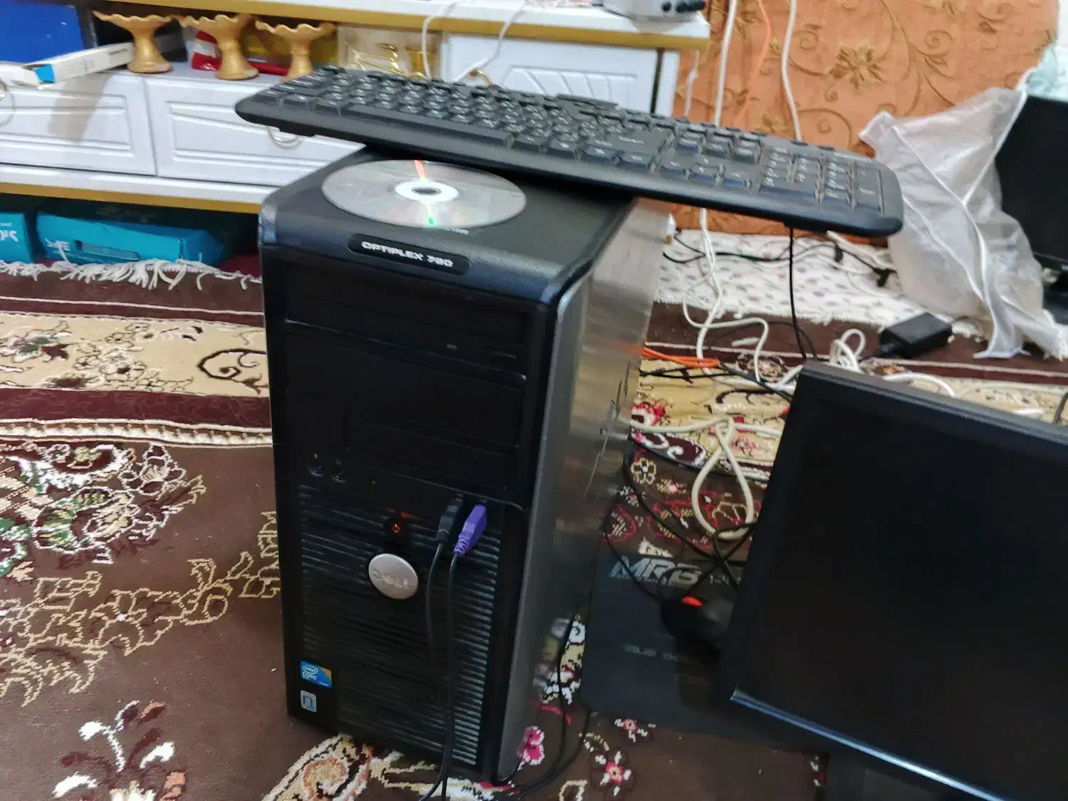 کامپیوتر کامل سالم شرطی میدمش درحده نو|رایانه رومیزی|قلعه چای, |دیوار