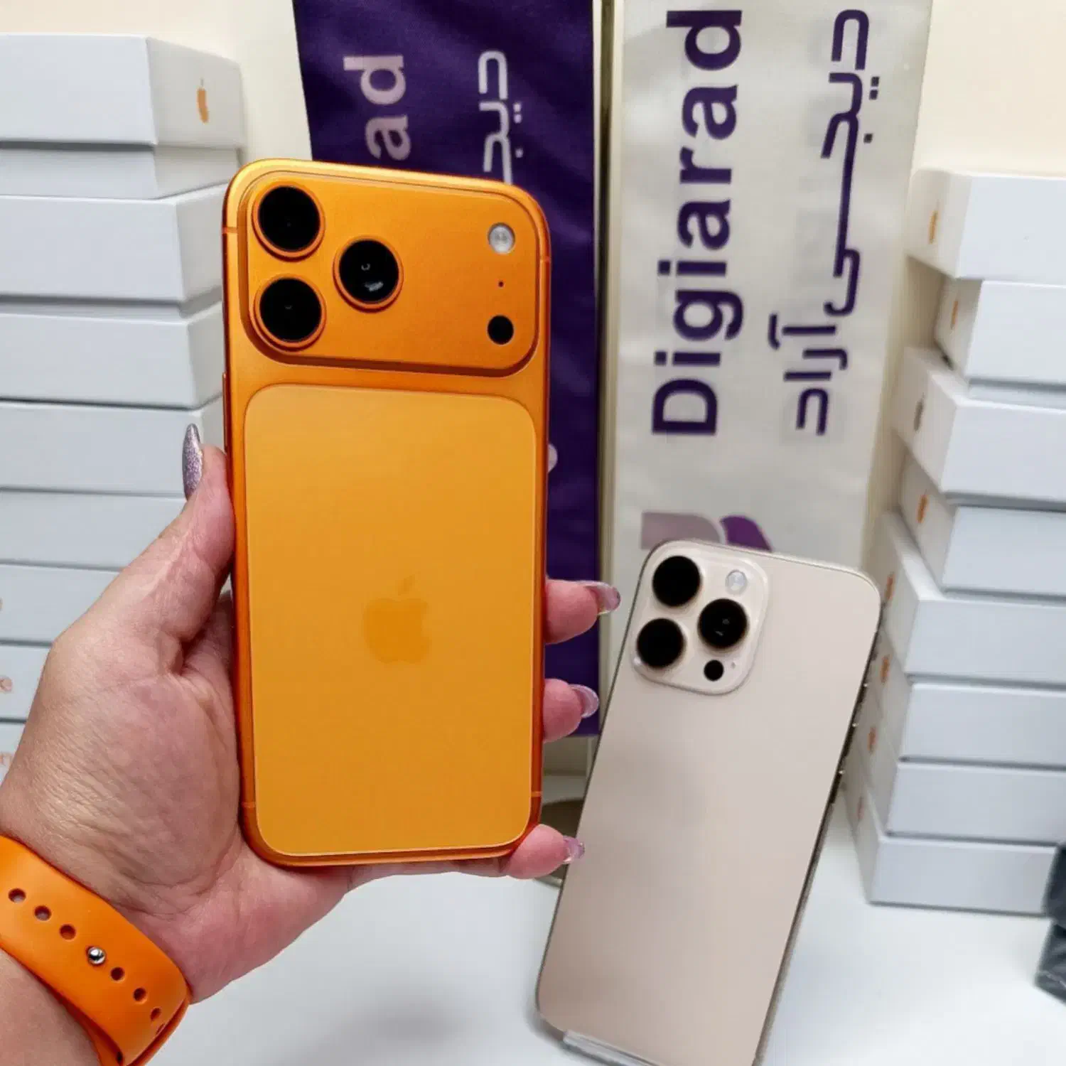 گوشی طرح آیفون ۱۷ پرومکس امارات|موبایل|تهران, شیخ هادی|دیوار