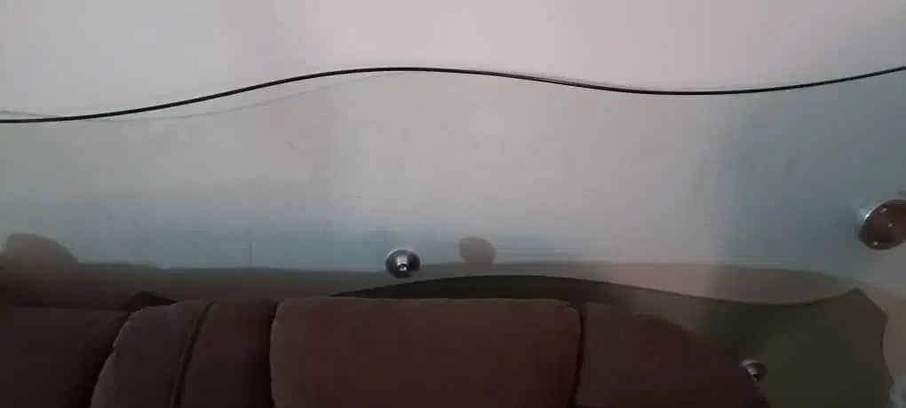 میز ناهارخوری شیشه ای دو جدار 8 نفری با صندلی هاش|میز و صندلی غذاخوری|رشت, کوی مهر|دیوار