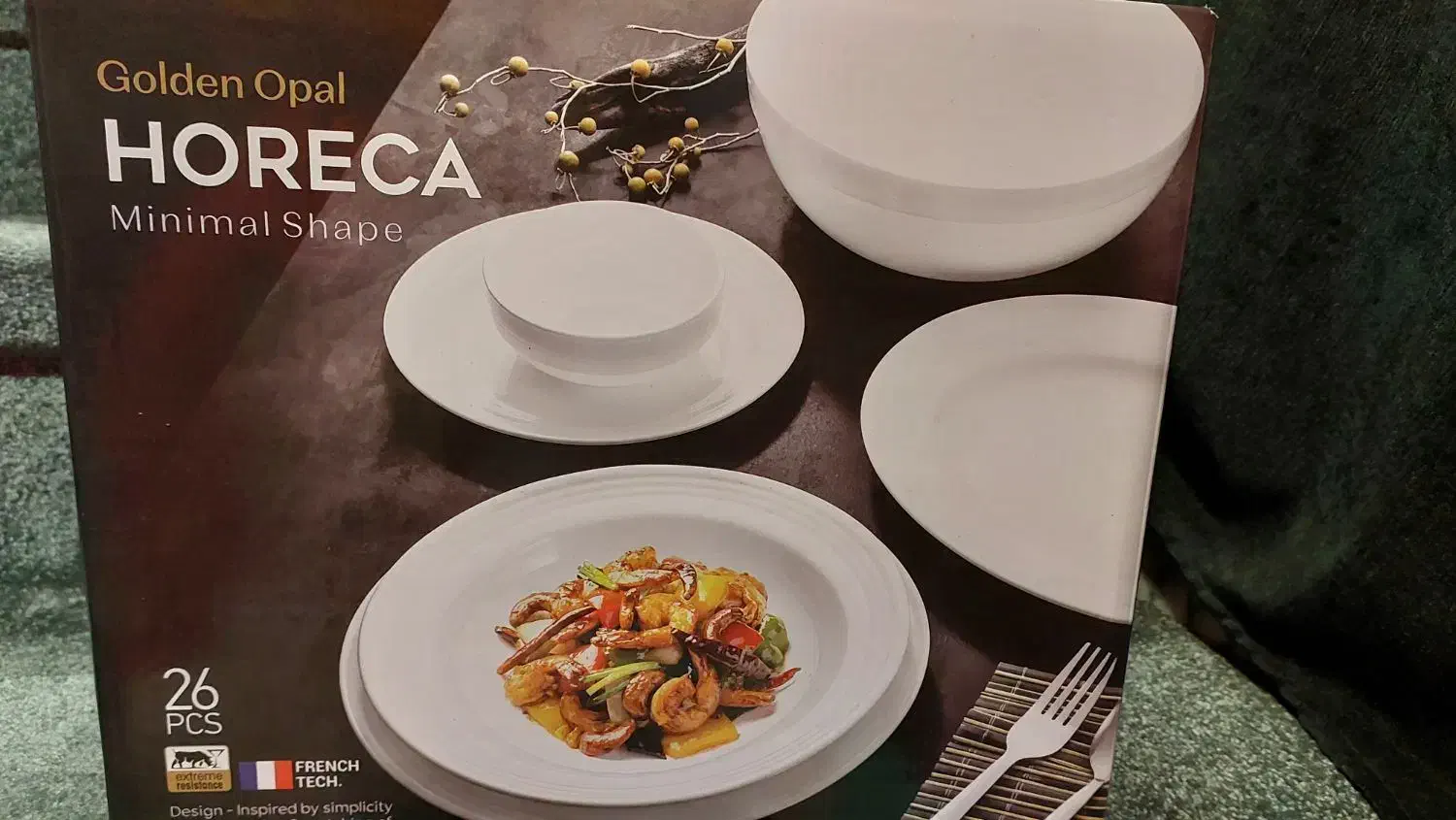 سرویس بشقاب ارکوپال گلدن اپال|ظروف سرو و پذیرایی|تهران, ایران|دیوار