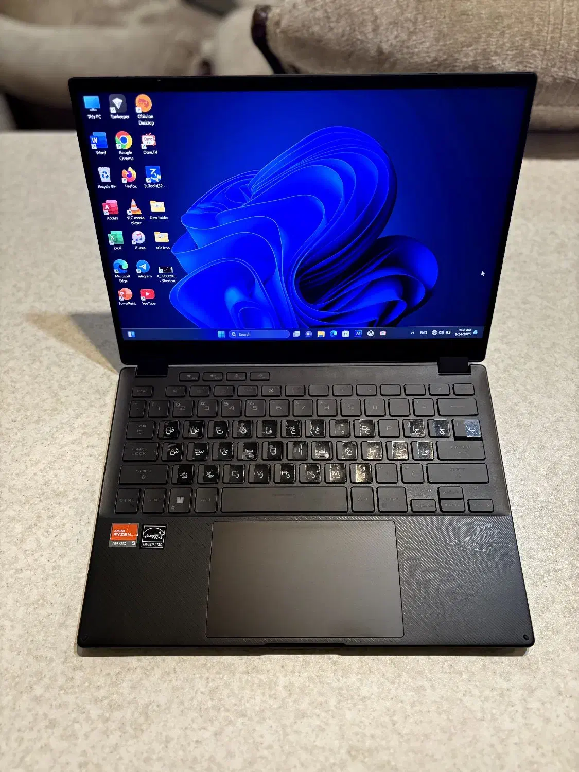 لپتاپ Rogflow x13 GV302X|رایانه همراه|تهران, نبی اکرم|دیوار