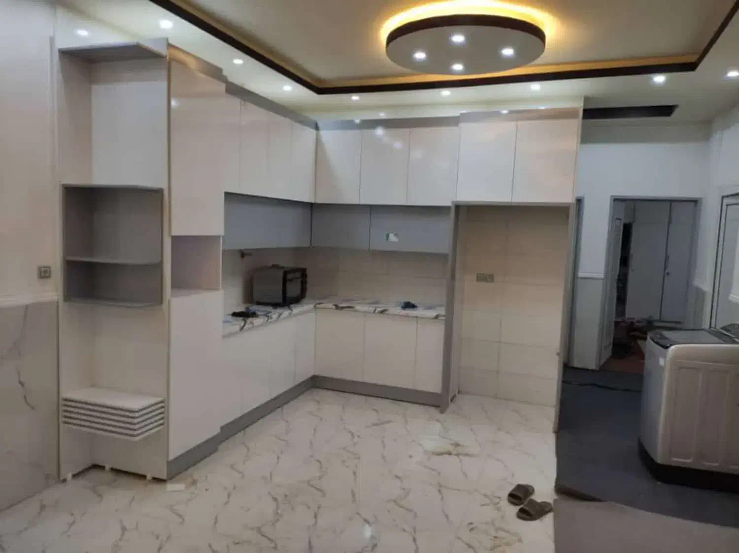 کابینت/پیش ساخته ام دی اف هایگلاس براق ممبران مات|مصالح و تجهیزات ساختمان|خرم‌آباد, |دیوار