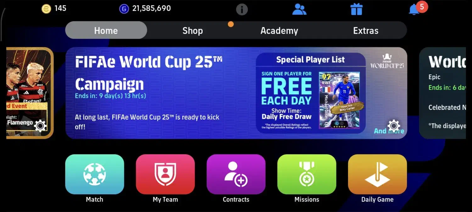 اکانت ای فوتبال|کنسول، بازی ویدئویی و آنلاین|بجنورد, |دیوار