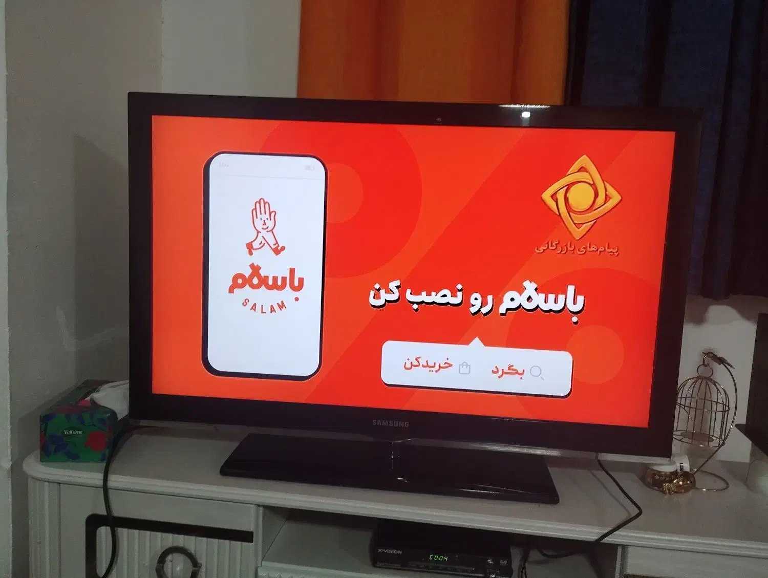 تلویزیون 40 اینچ سامسونگ در حد نو|تلویزیون و پروژکتور|سرپل ذهاب, |دیوار