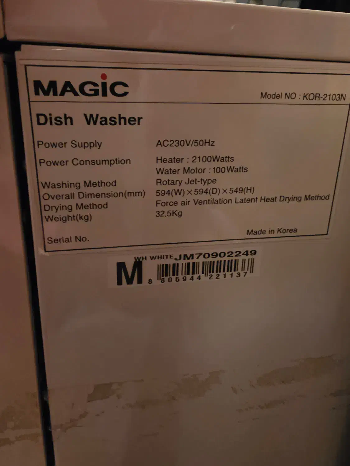 ماشین ظرف شویی رومیزی ماجیک|ماشین ظرفشویی|تهران, اختیاریه|دیوار