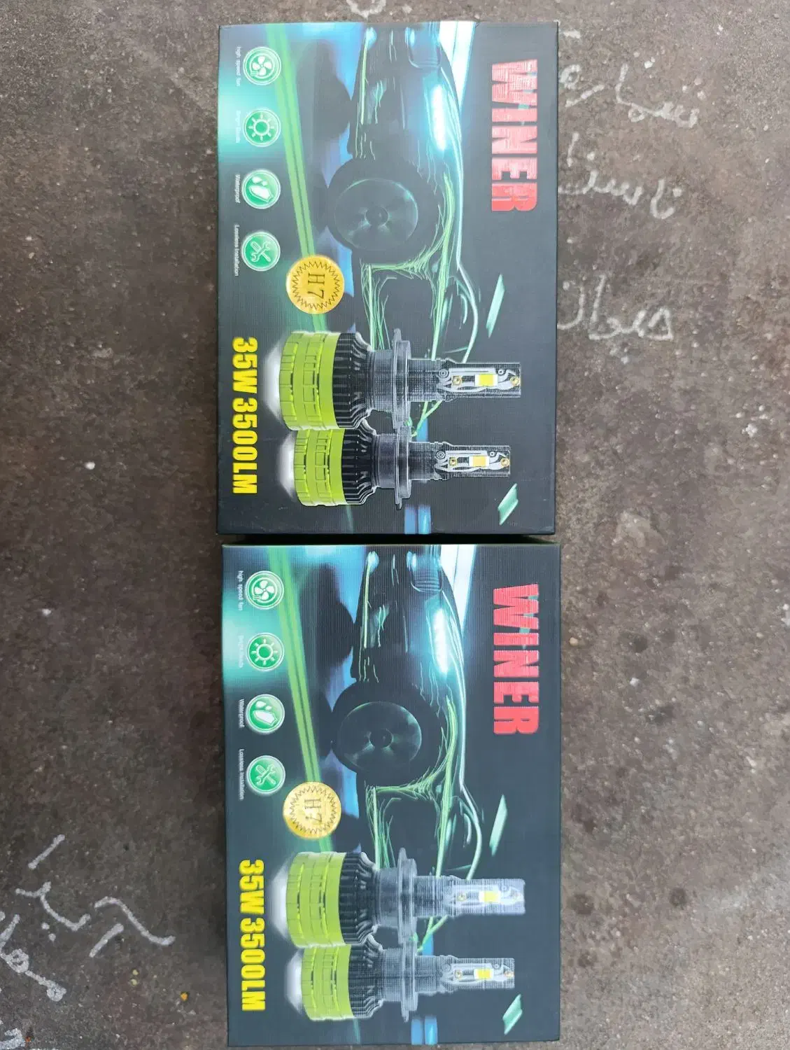 ۲جفت هدلایت یخی|قطعات یدکی و لوازم جانبی|آمل, |دیوار