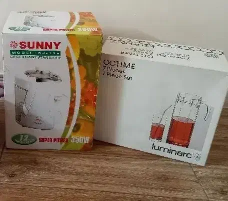 آبمیوه گیری سانی پارچ و لیوان لومینارک فرانسه|آبمیوه‌گیر و آب‌مرکبات‌گیر|تهران, تولید دارو|دیوار