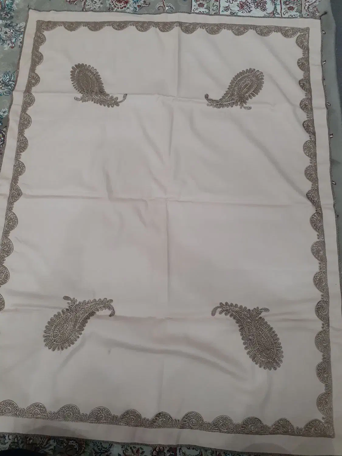 بقچه سه تیکه نو و تمیز|سفره، حوله، دستمال آشپزخانه|ری, سرتخت|دیوار