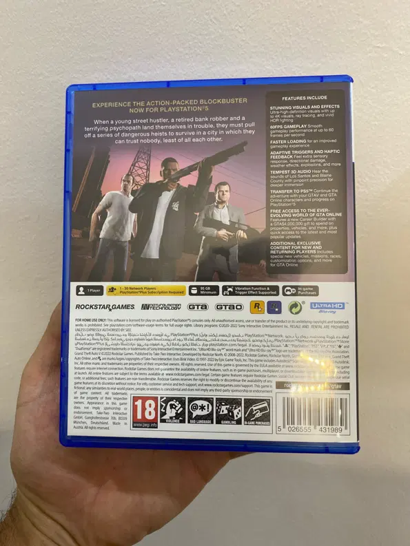 gta v ps5|کنسول، بازی ویدئویی و آنلاین|تهران, ولنجک|دیوار
