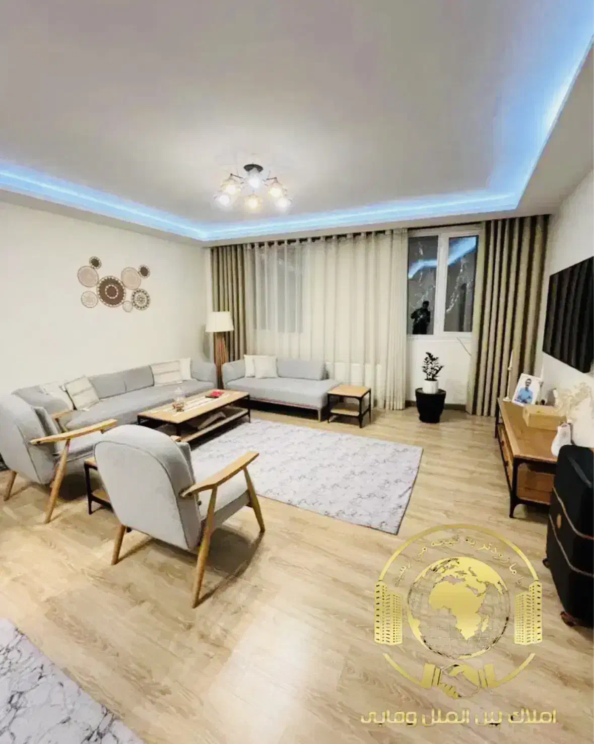 ۶۲متر/سالن پرده خور/فول سند تک برگ وامدار /فاز۱|فروش آپارتمان|محمدشهر, شهرک صنعتی زیبادشت|دیوار