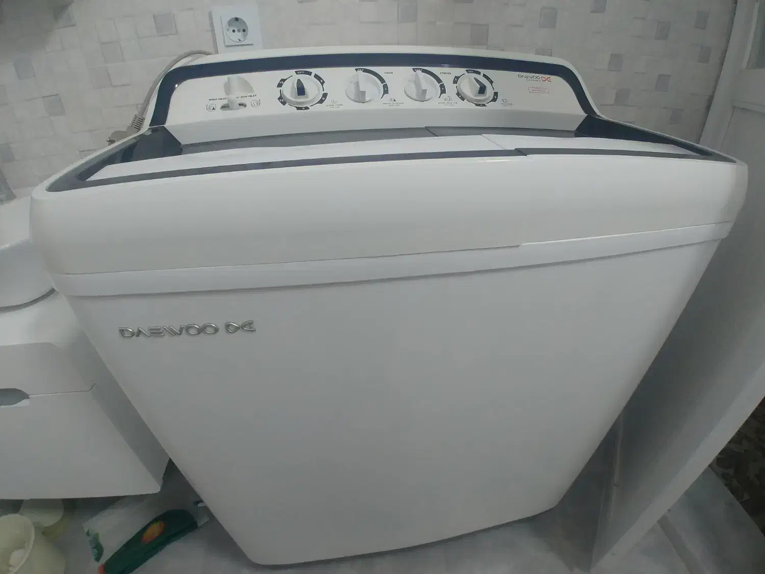 ماشین لباسشویی دوقلوی دوو مدل 1015|ماشین لباسشویی و خشککن لباس|نیریز, |دیوار