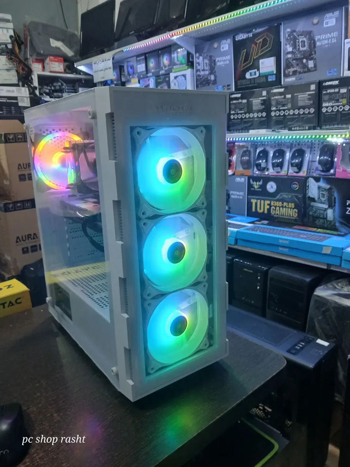 سیستم جدید گرافیک RTX 3070 asus|رایانه رومیزی|رشت, باهنر|دیوار