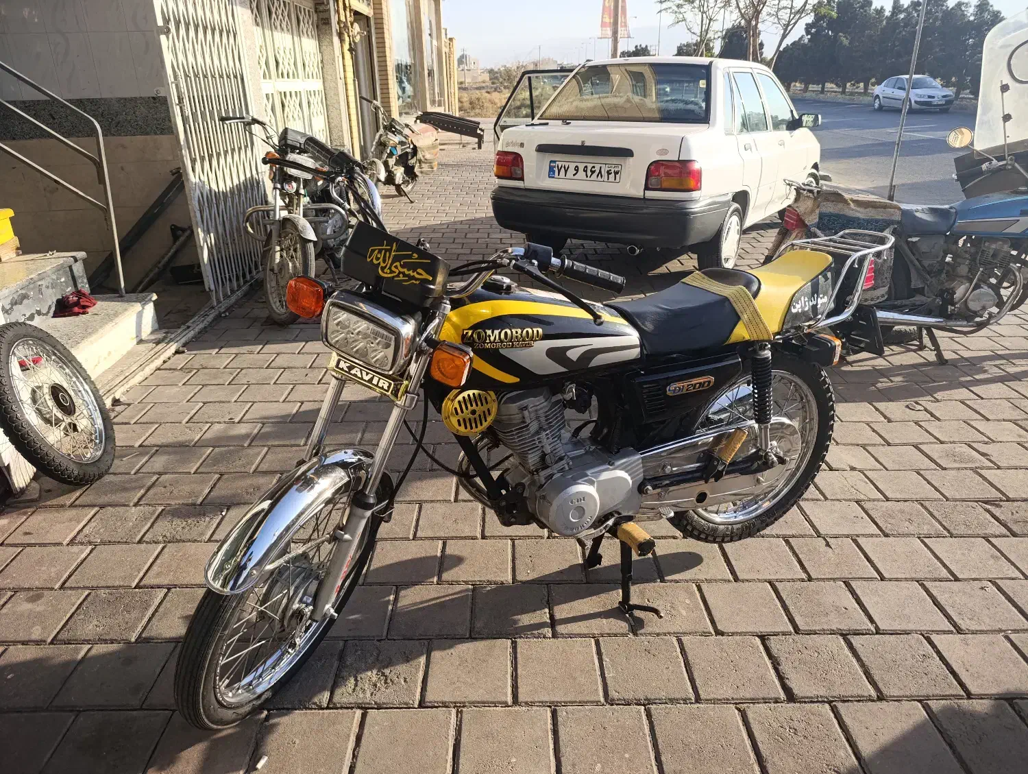 موتور سیکلت 125 زمرد کویر|موتورسیکلت|کاشان, کوی اداره گاز|دیوار