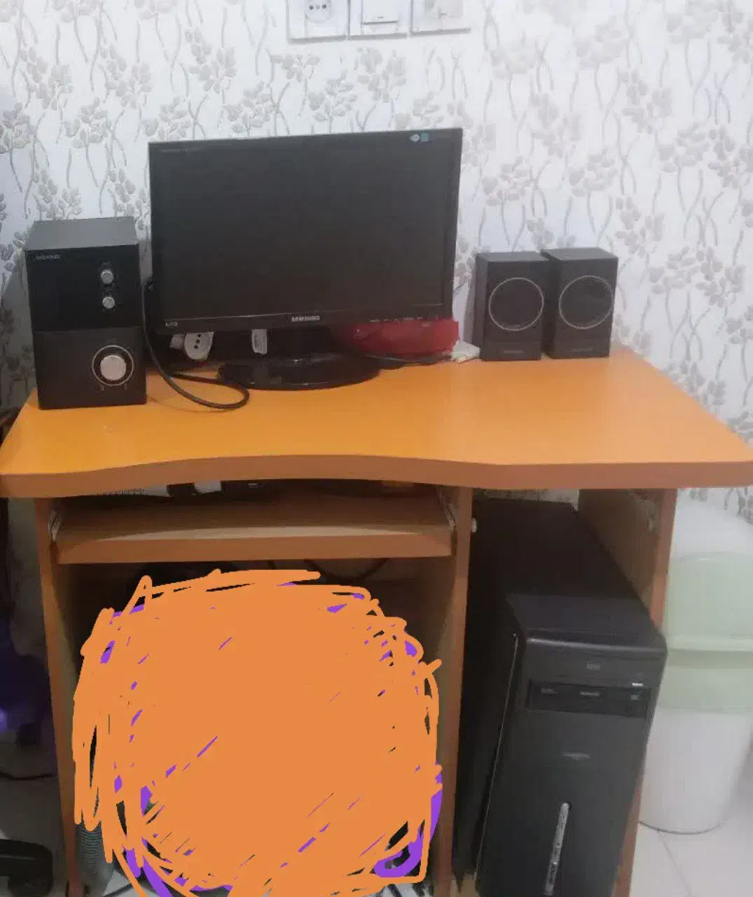 میز آرایشی ومیزکامپیوتر|میز تحریر و کامپیوتر|اهواز, زیتون کارمندی|دیوار