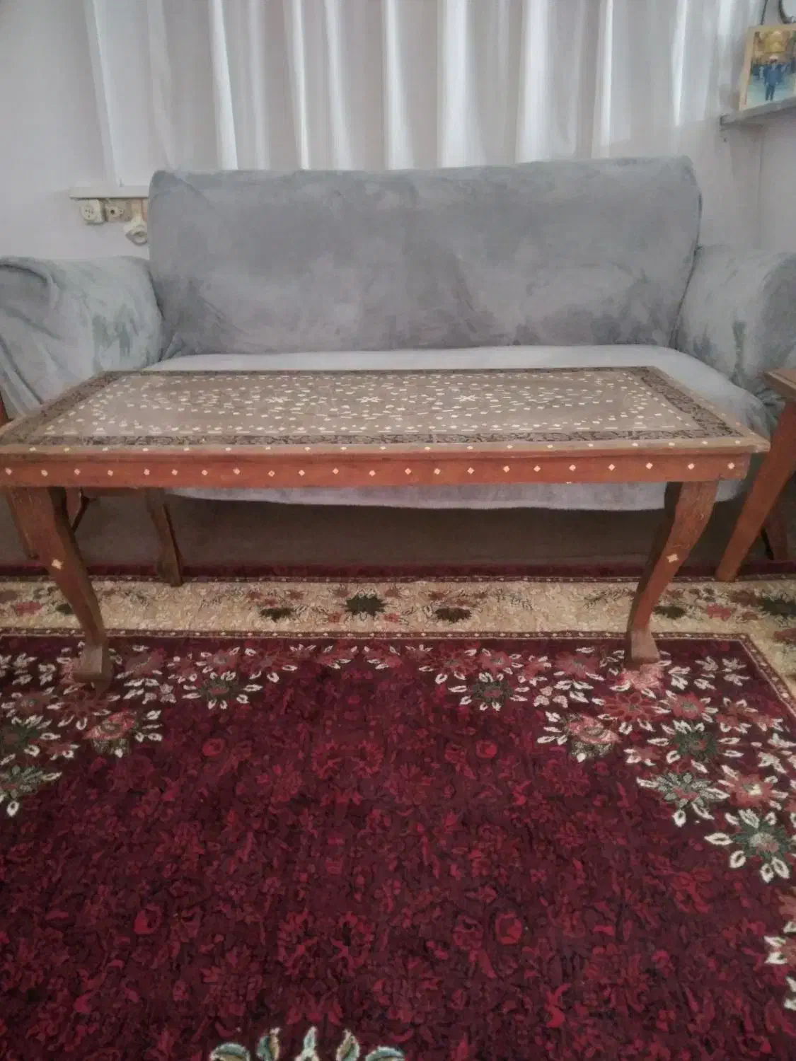 میز عسلی قدیمی هندی|مبلمان خانگی و میز عسلی|بندر انزلی, ساحل قو|دیوار