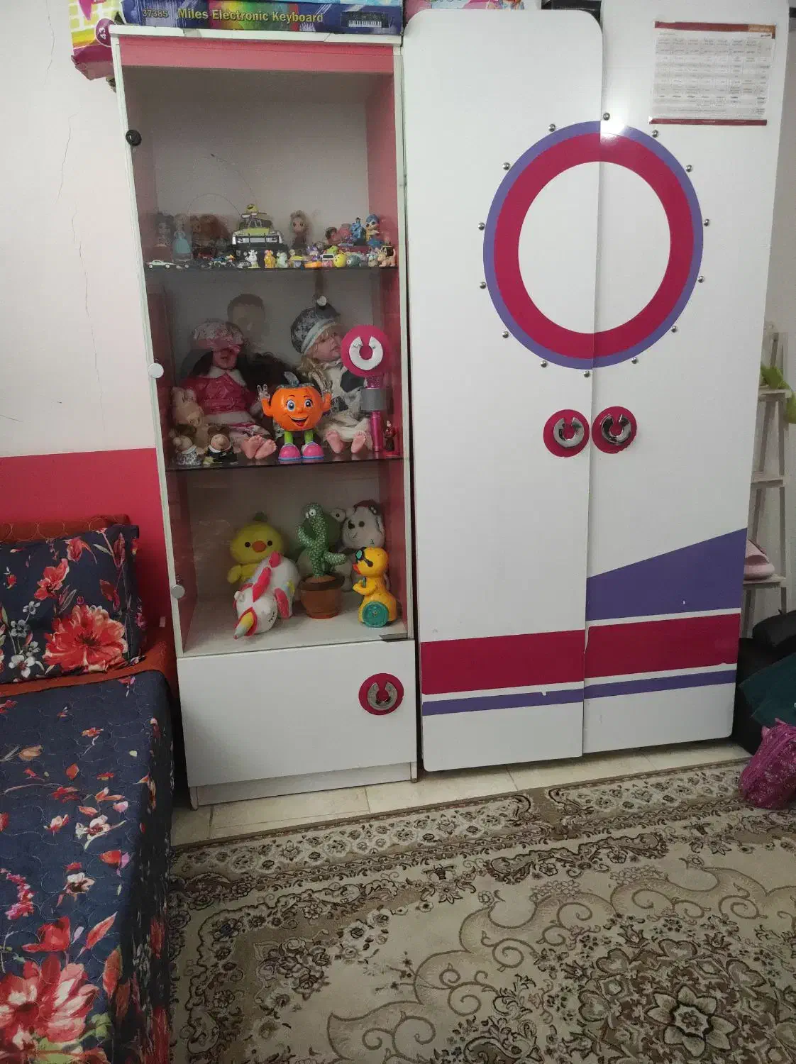 سرویس تخت و کمد کودک و نوجوان|تخت و سرویس خواب|تبریز, |دیوار