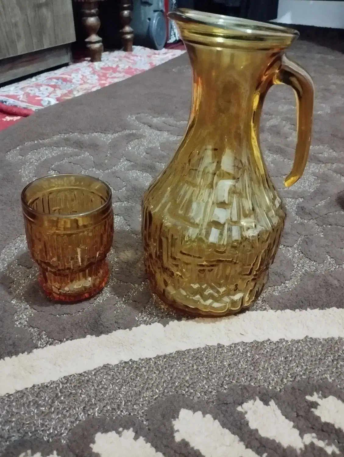 پارچ و لیوان ایتالیایی|حراج|کازرون, |دیوار