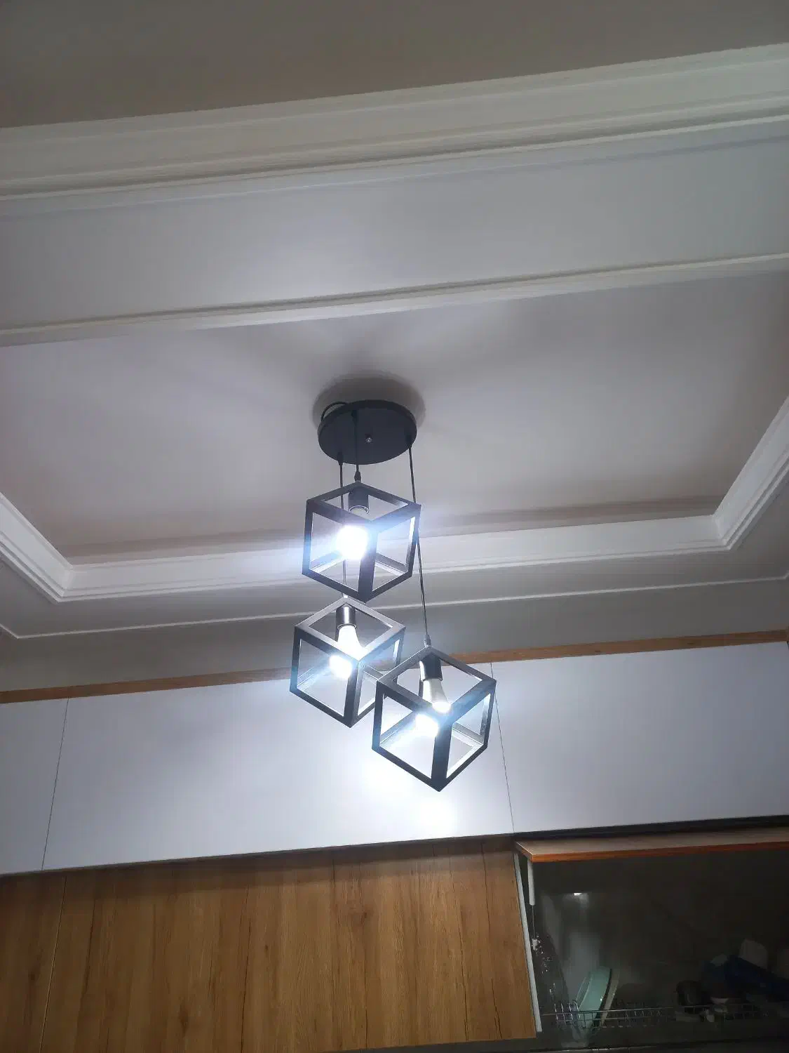 لوستر آشپزخانه|لوستر و چراغ آویز|قم, چهل درخت‎|دیوار