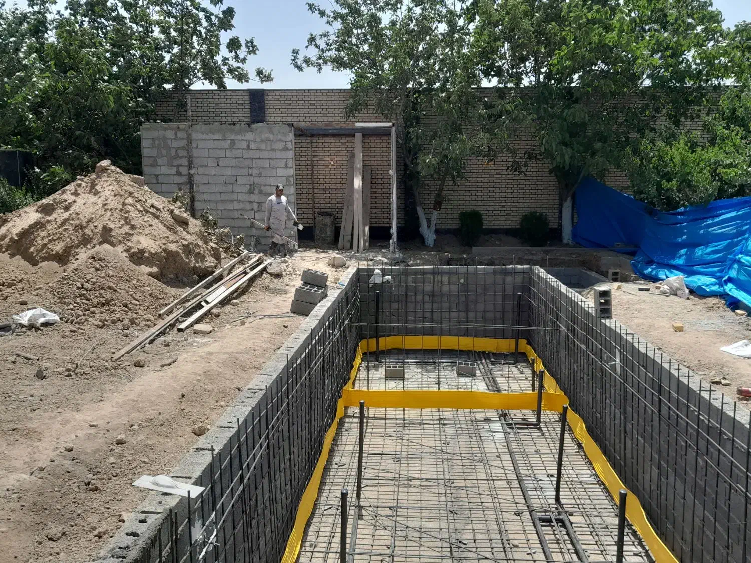 آرماتوربندی استخر|خدمات پیشه و مهارت|شهریار, شهریار|دیوار