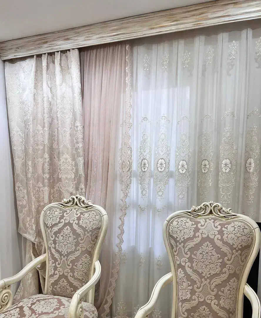 پرده پذیرایی|پرده، رانر، رومیزی|ساری, |دیوار