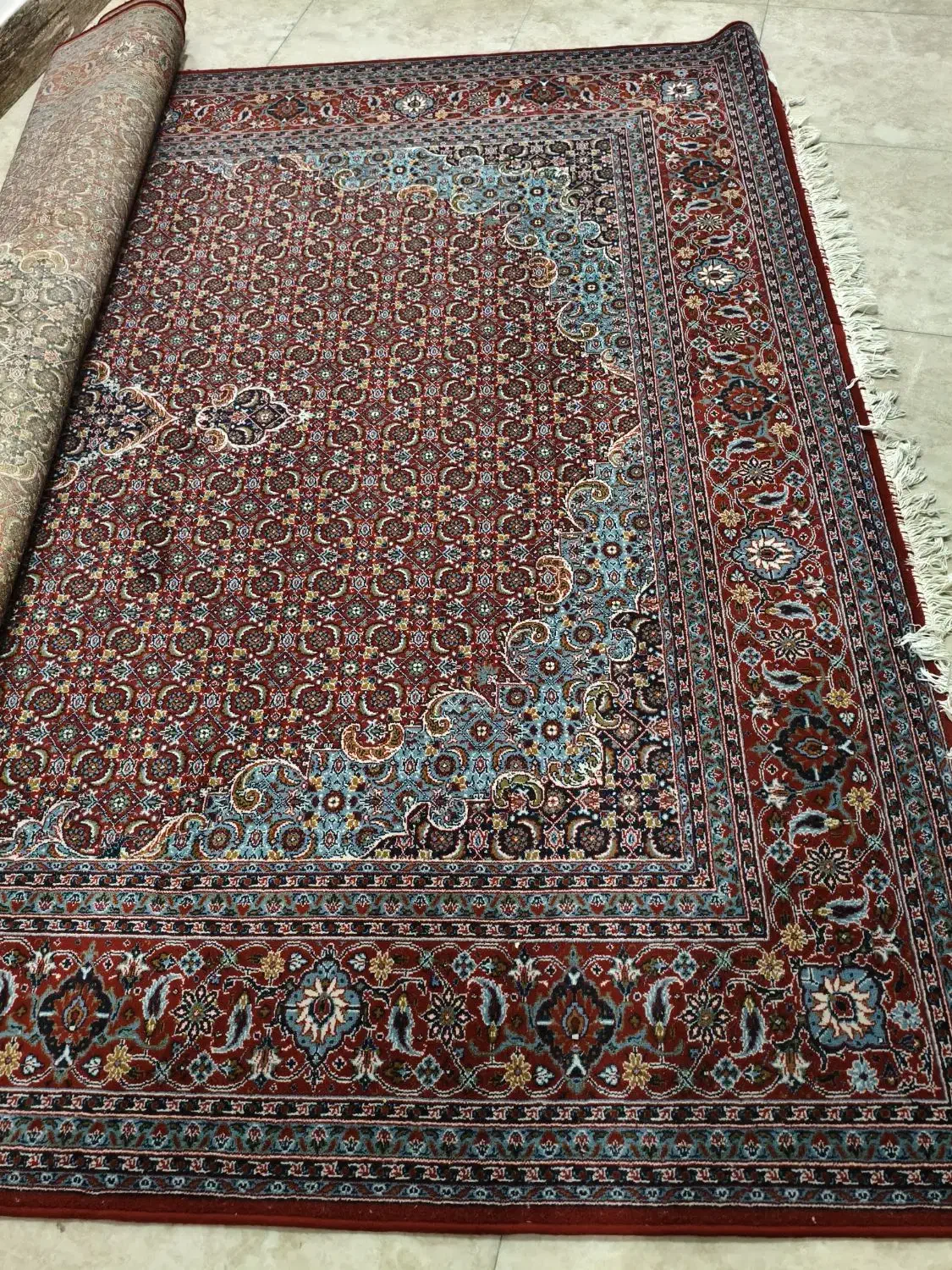 یک جفت فرش ۹متری دست دوم بفروش میرسد|فرش|سراب, |دیوار