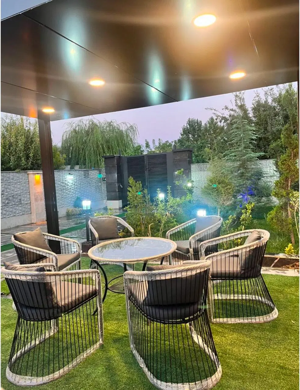 صندلی خورشیدی مبلمان دالاس تاب گلبرگ اتشدان باغی|صندلی و نیمکت|تهران, پاسداران|دیوار