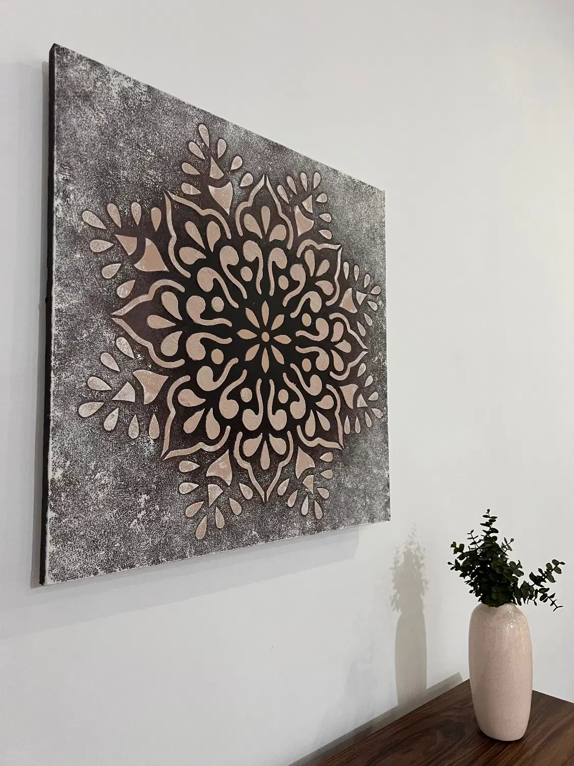 تابلو پتینه کاری برجسته کار دست|تابلو، نقاشی، عکس|کرج, گوهردشت|دیوار