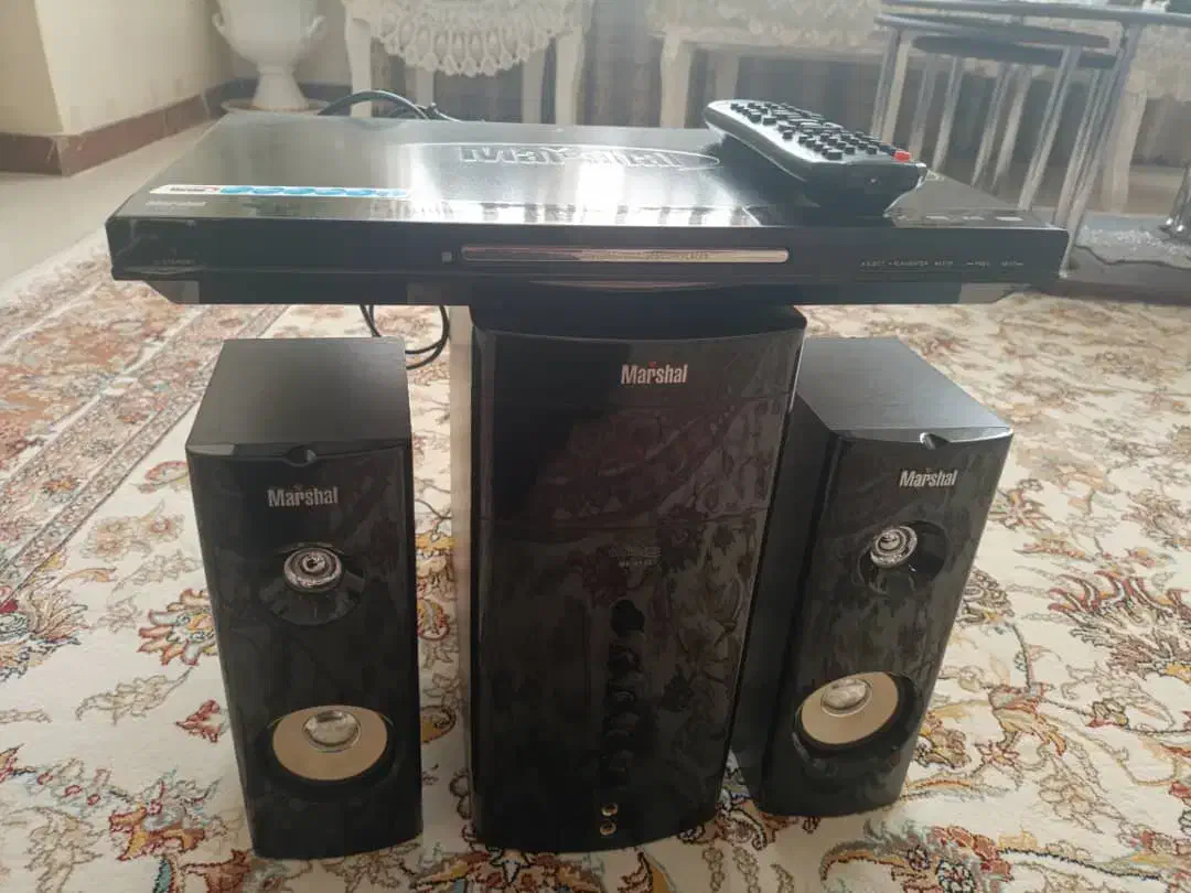 دی وی دی، باند، اسپیکر سالم مارک مارشال|سیستم صوتی خانگی|کرمانشاه, |دیوار