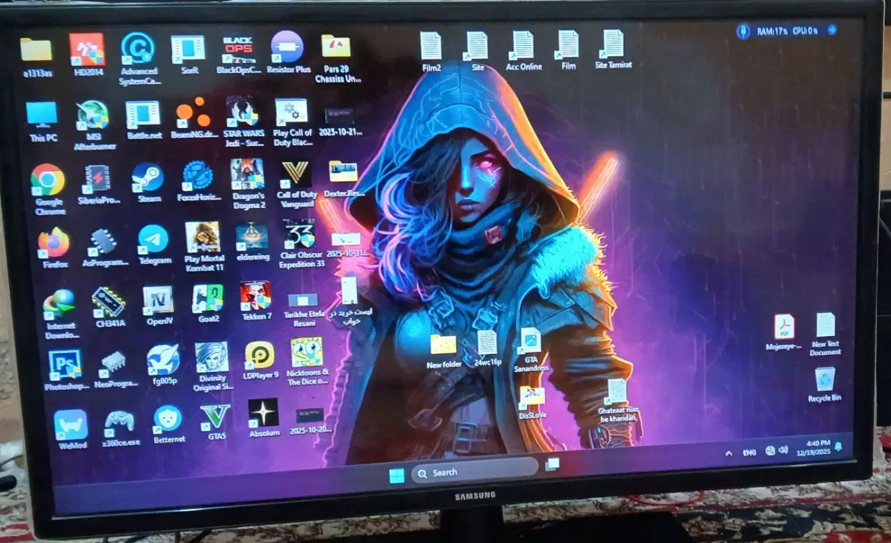 تلویزیون ال ای دی 32اینچ سامسونگ ساپورت فول اچ دی|تلویزیون و پروژکتور|زاهدان, |دیوار