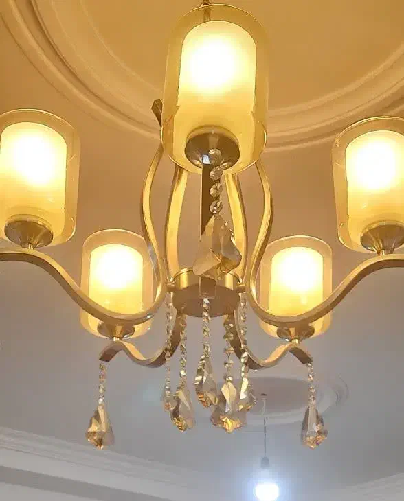 فروش لوستر به صورت ست یا جدا|لوستر و چراغ آویز|فسا, |دیوار