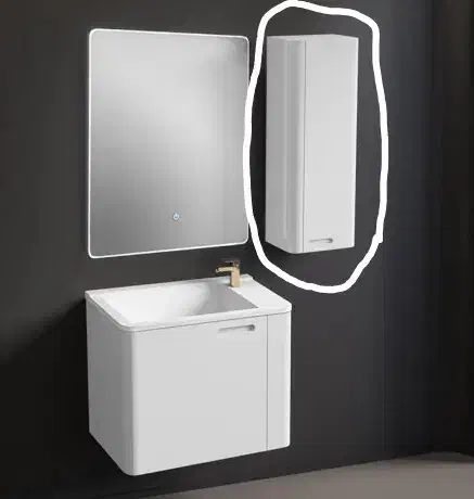 کمد روشویی مدل 612B لوکس کابین نو|لوازم سرویس بهداشتی|ری, شهید غیوری (ابن باویه)|دیوار