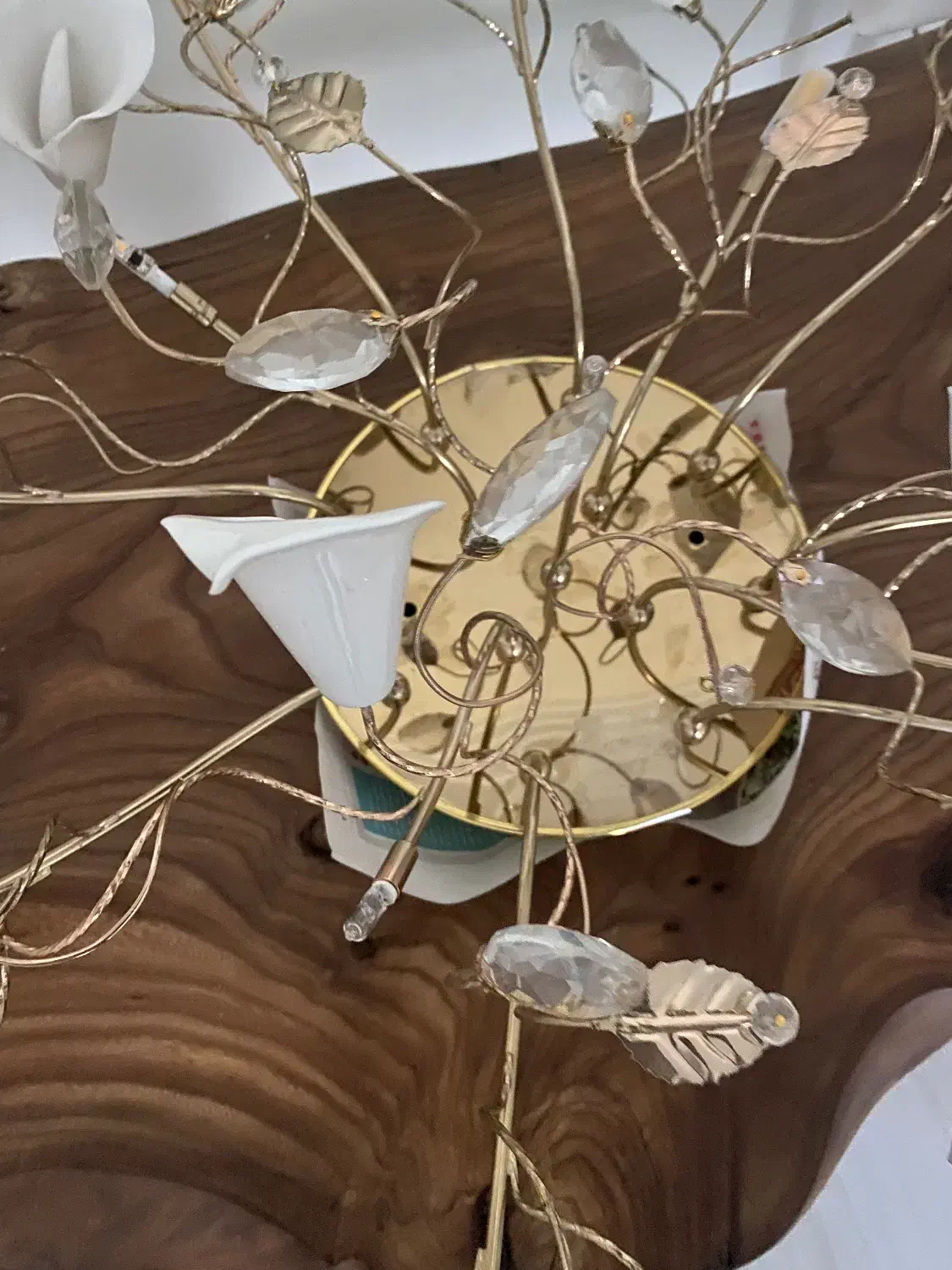 لوستر کریستال  ۲۰ شاخه بسیار با کیفیت|لوستر و چراغ آویز|تهران, پاسداران|دیوار