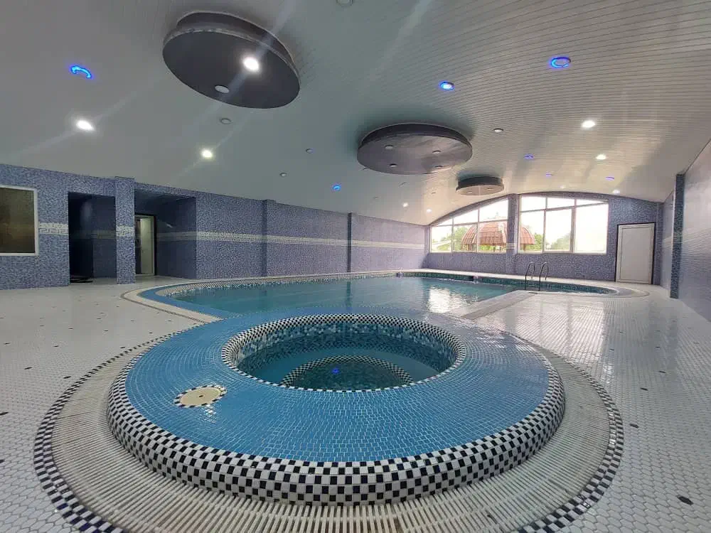 ×دوبلکس جنگلی۳خواب استخر جکوزی بیلیارد درمتل‌قو|اجارهٔ کوتاه‌مدت ویلا و باغ|سلمان‌شهر, |دیوار